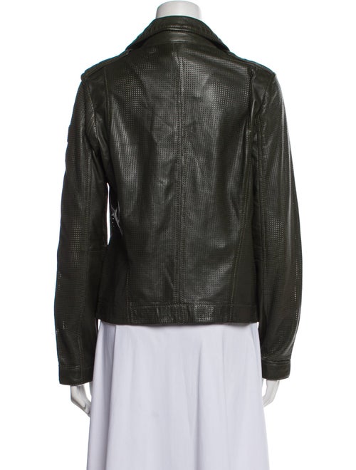 Mauritius Leather Biker Jacket