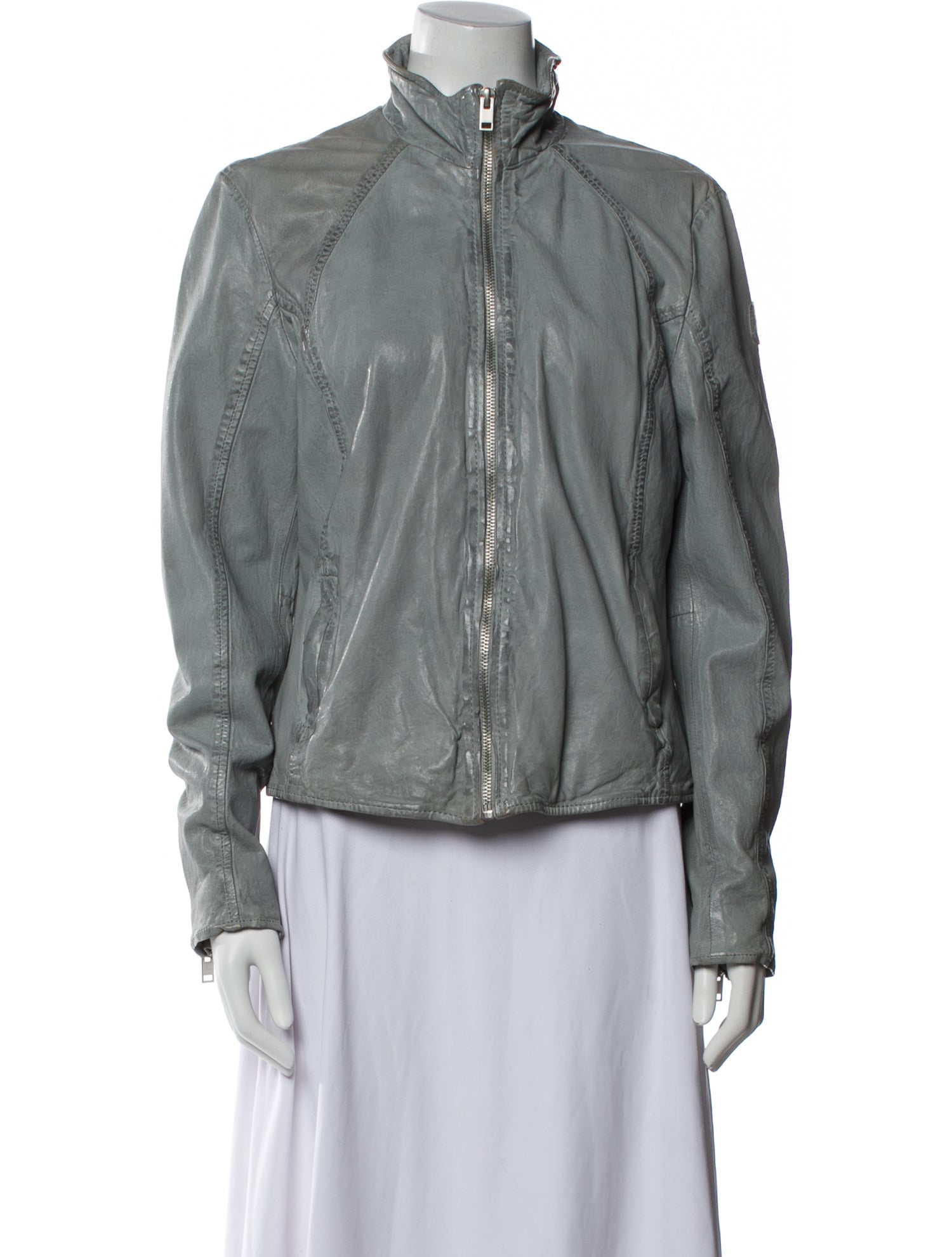 Mauritius Leather Biker Jacket