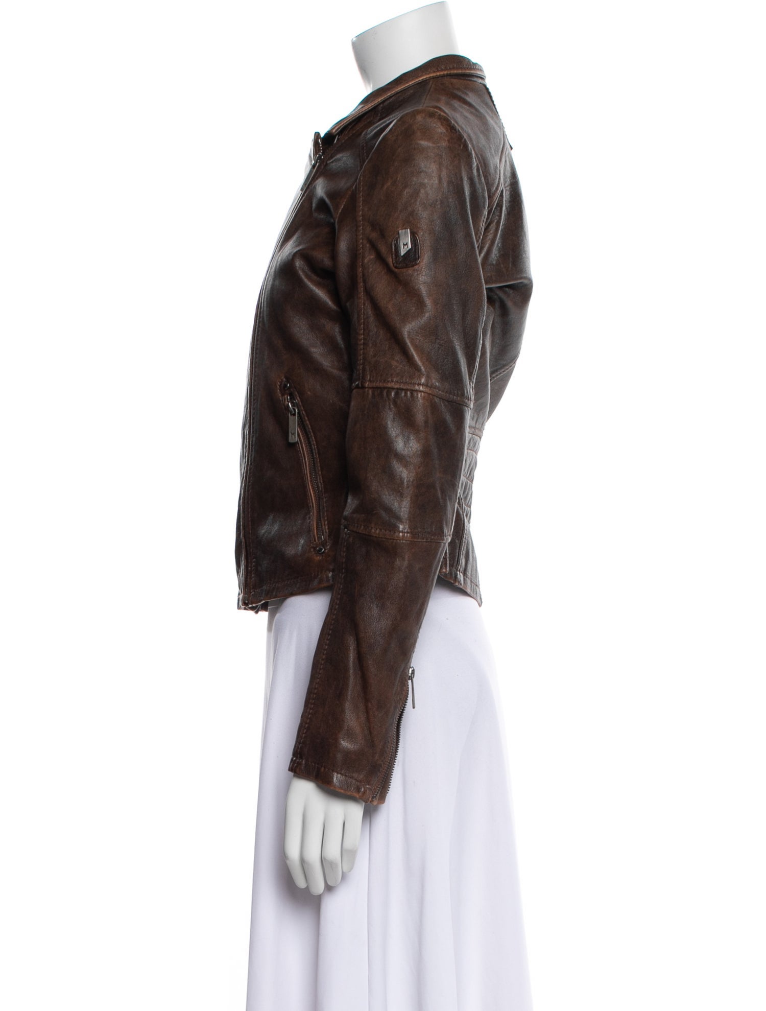Mauritius Leather Biker Jacket