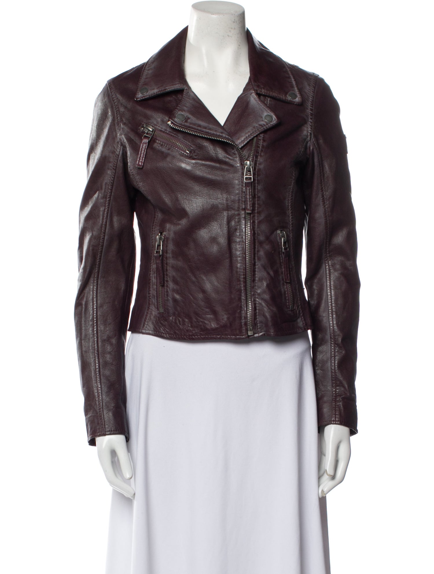 Mauritius Leather Biker Jacket