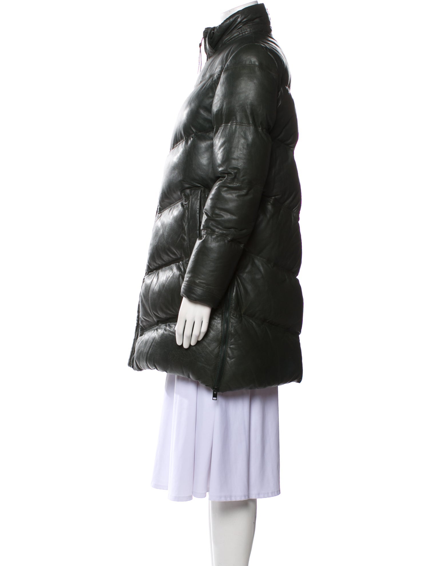 Mauritius Lamb Leather Coat