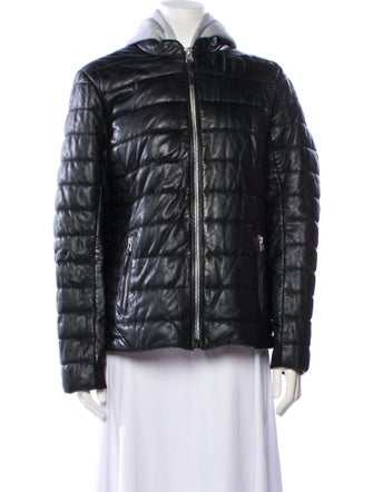 Mauritius Lamb Leather Utility Jacket