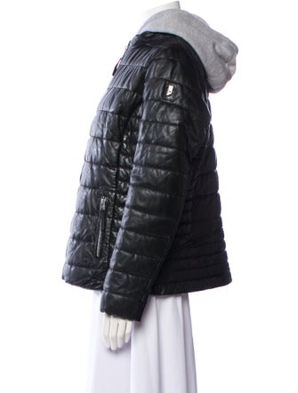 Mauritius Lamb Leather Utility Jacket