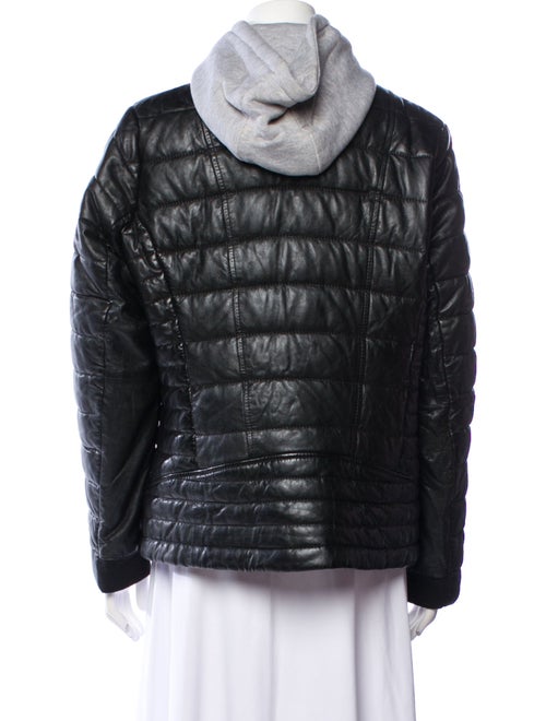 Mauritius Lamb Leather Utility Jacket