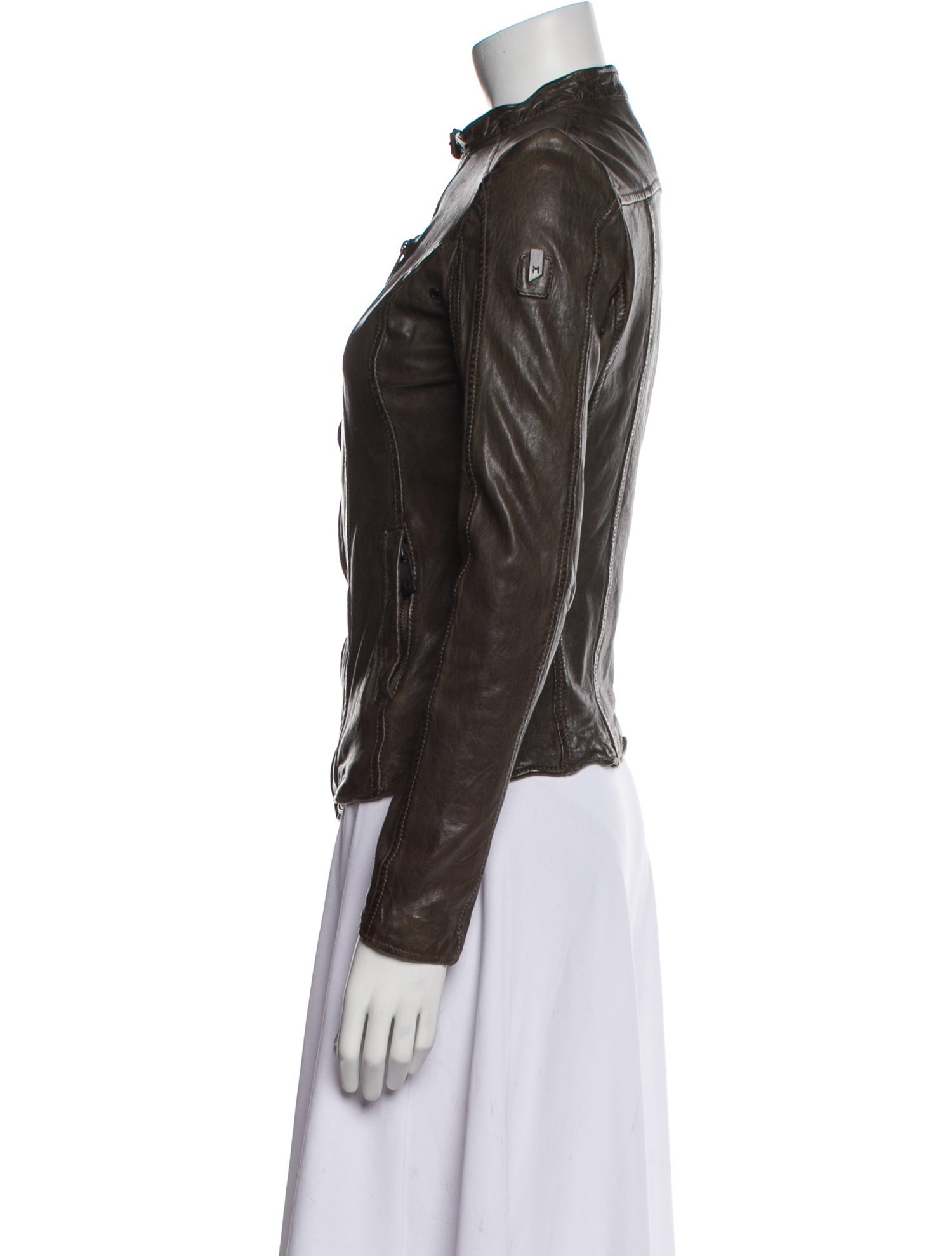 Mauritius Leather Biker Jacket