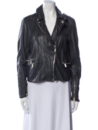 Mauritius Leather Biker Jacket