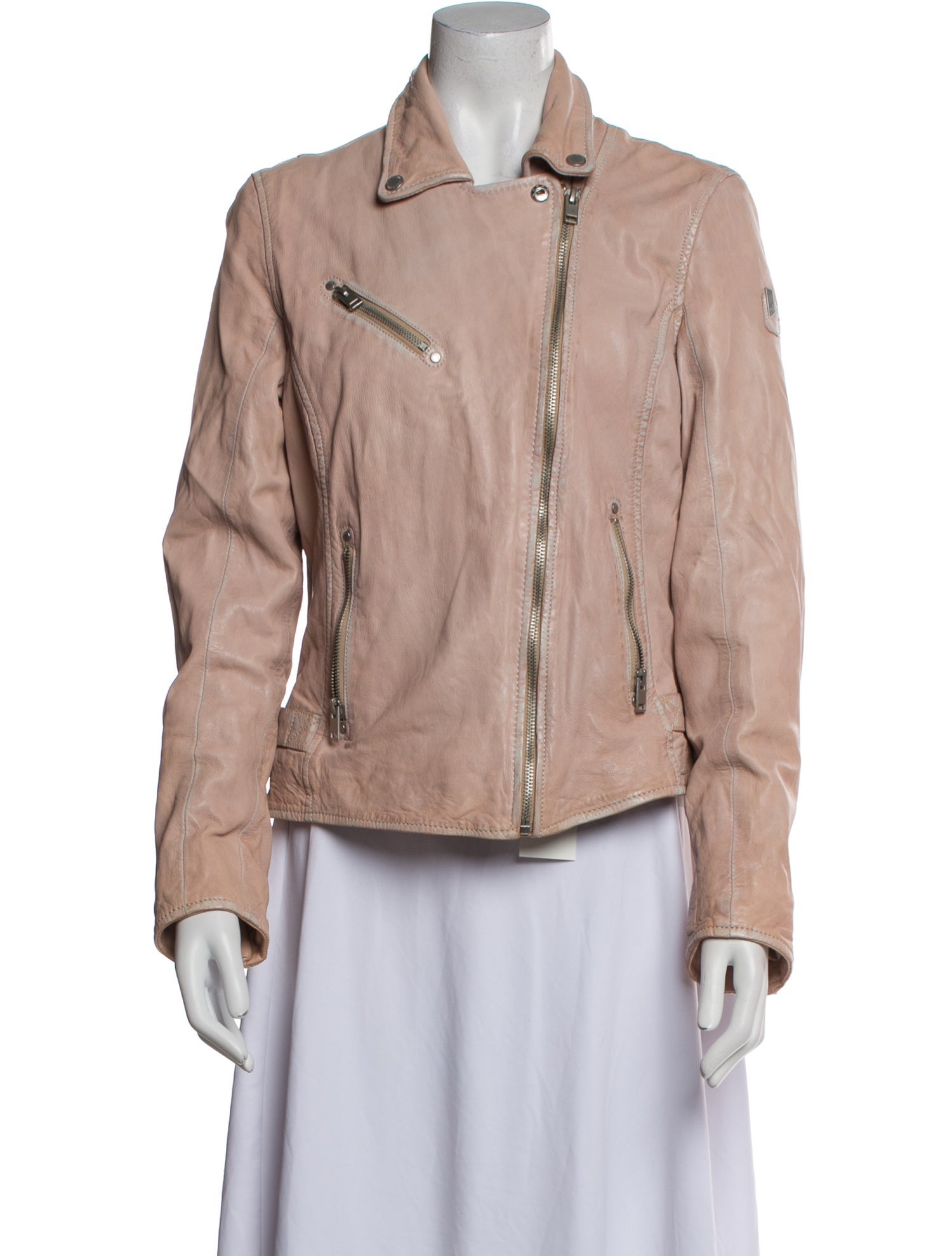 Mauritius Leather Biker Jacket