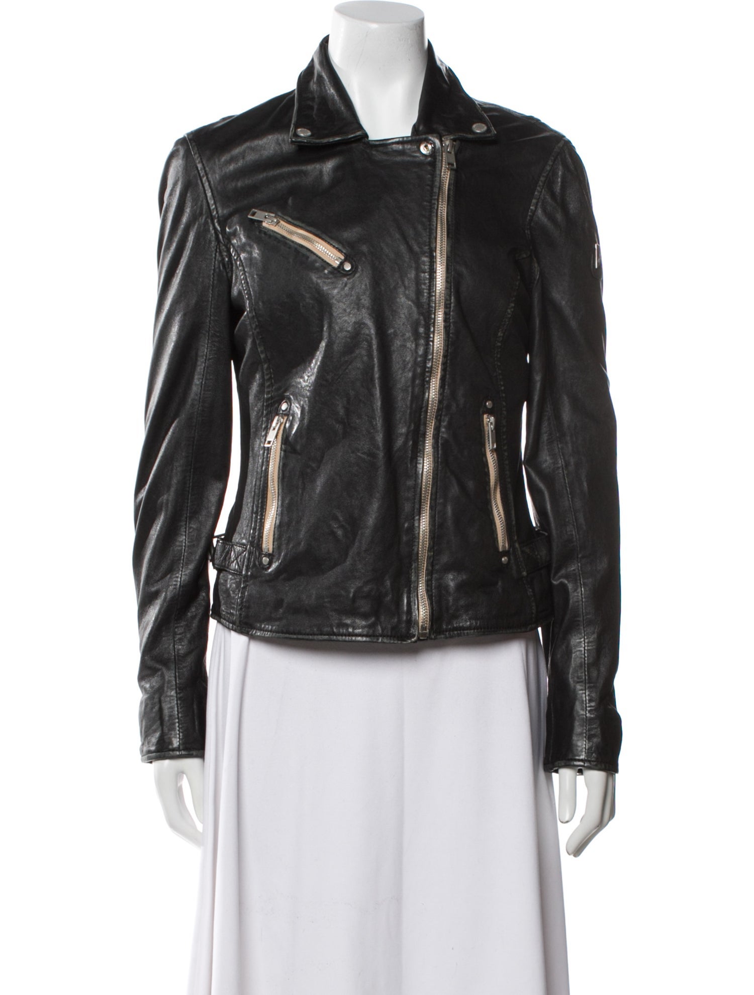 Mauritius Leather Biker Jacket