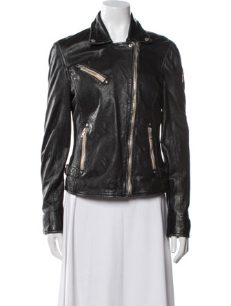 Mauritius Leather Biker Jacket