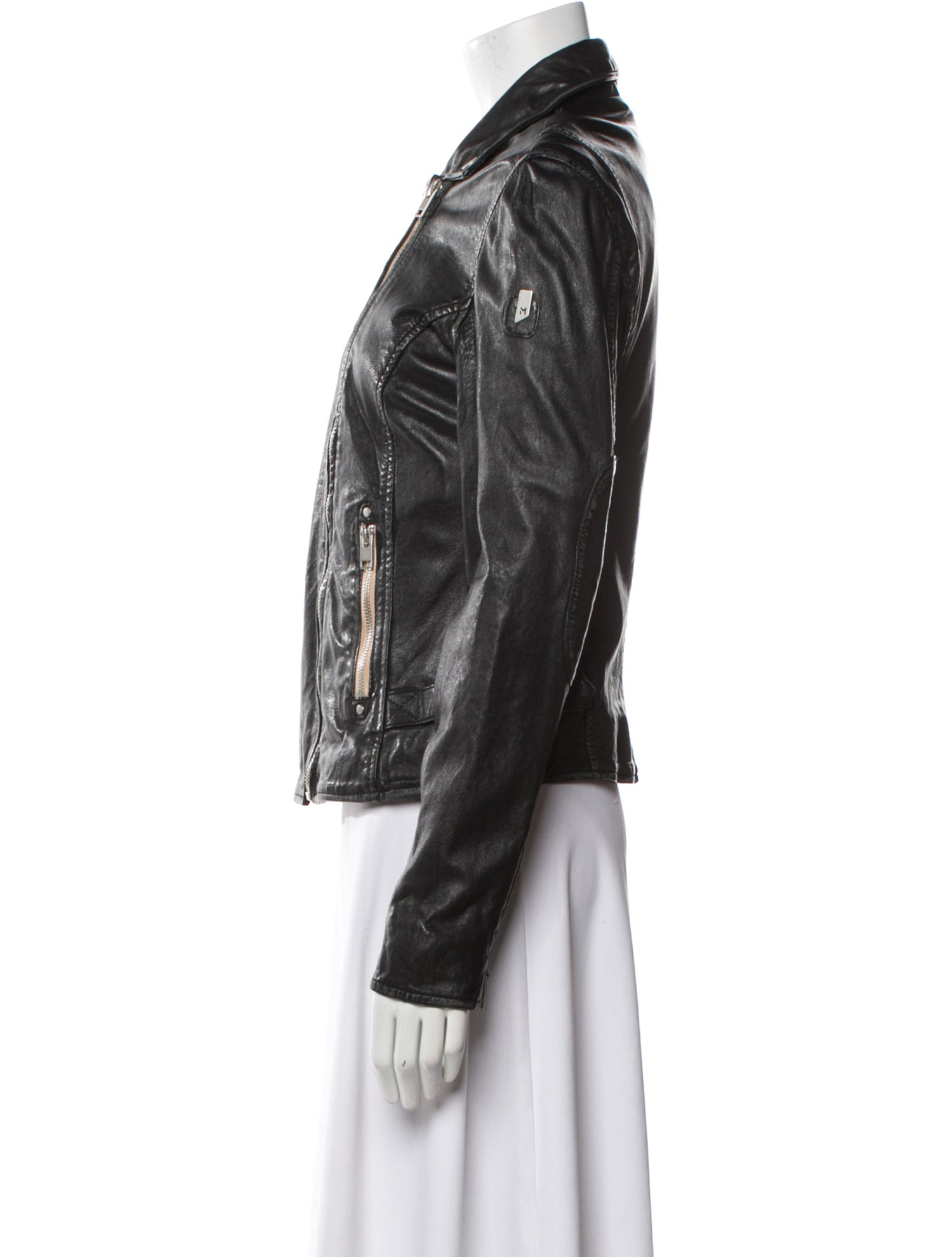 Mauritius Leather Biker Jacket
