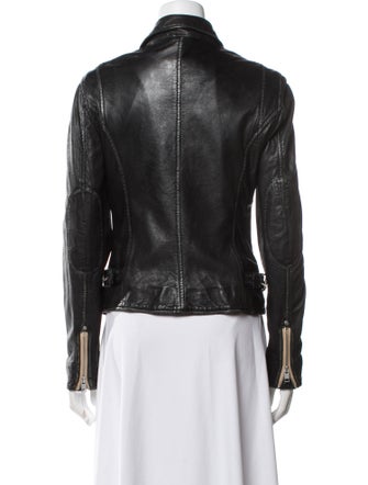 Mauritius Leather Biker Jacket