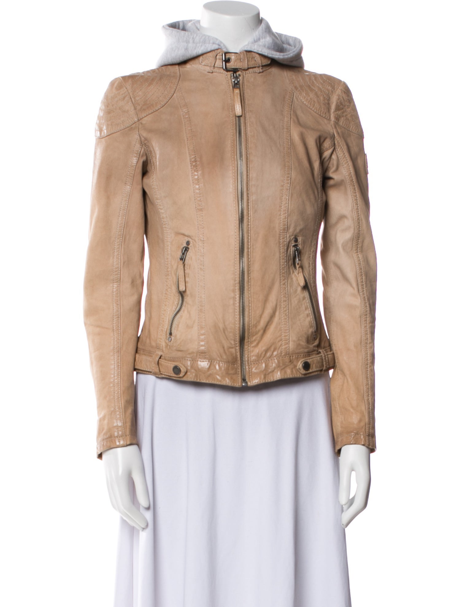 Mauritius Leather Biker Jacket