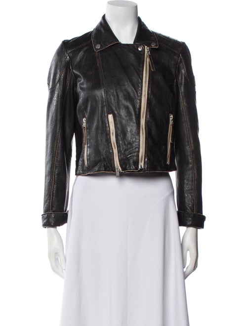 Mauritius Leather Biker Jacket