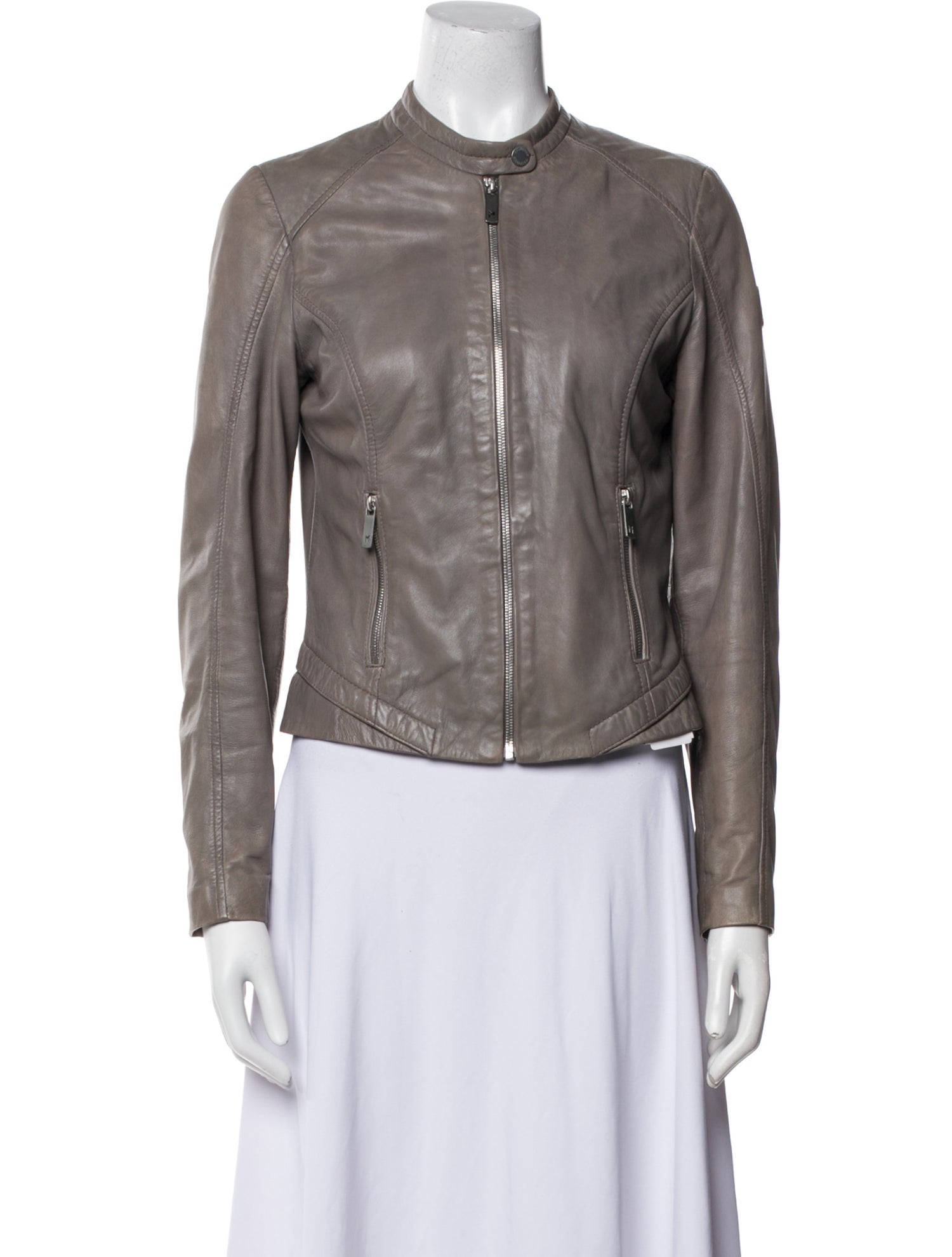 Mauritius Leather Biker Jacket