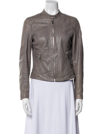 Mauritius Leather Biker Jacket