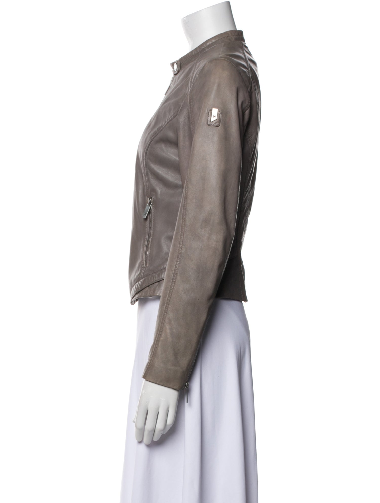 Mauritius Leather Biker Jacket
