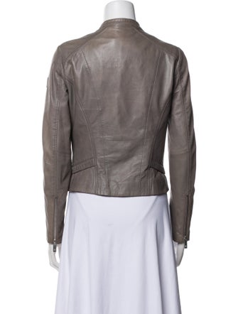 Mauritius Leather Biker Jacket