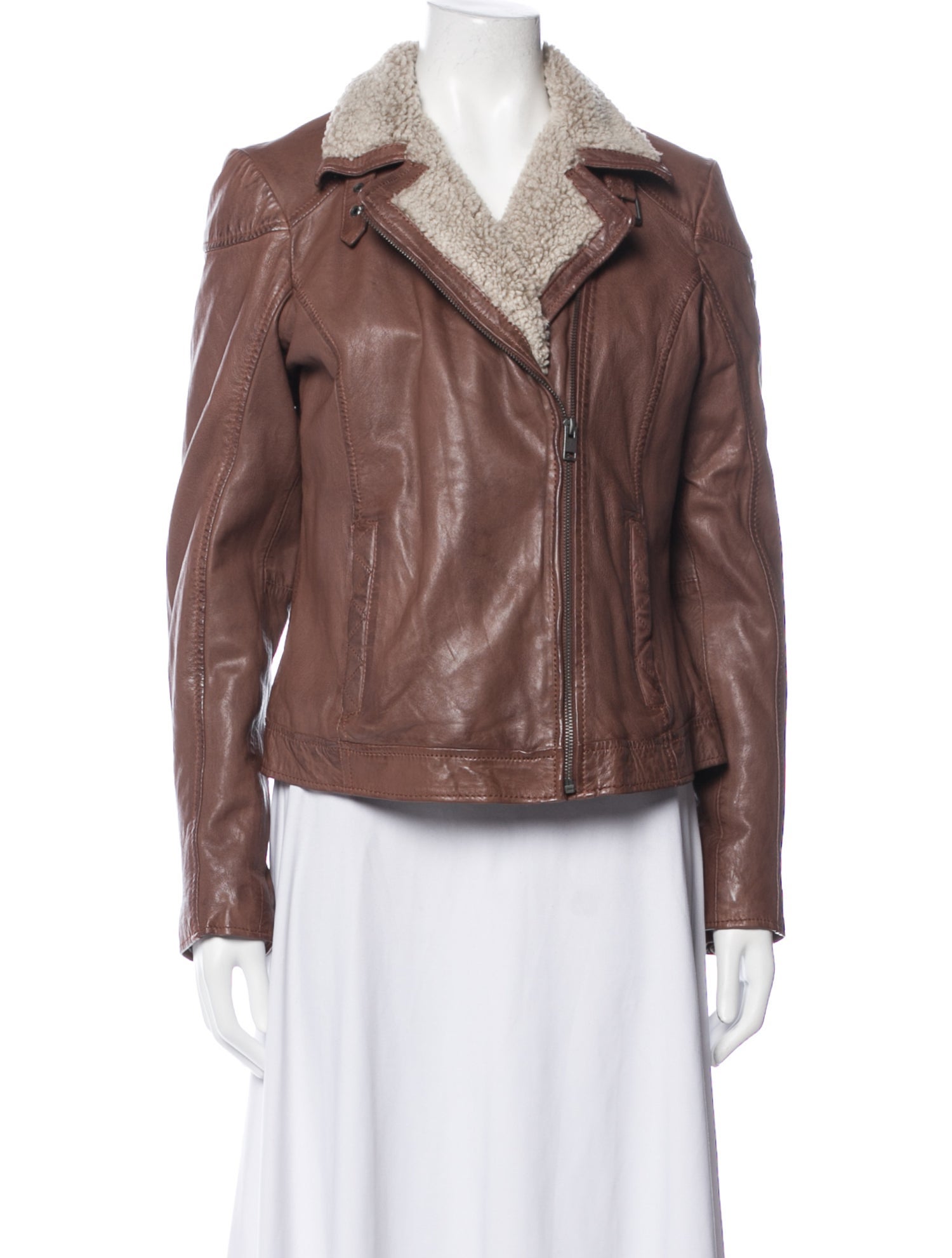 Mauritius Leather Biker Jacket
