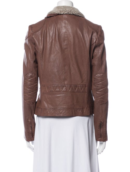 Mauritius Leather Biker Jacket
