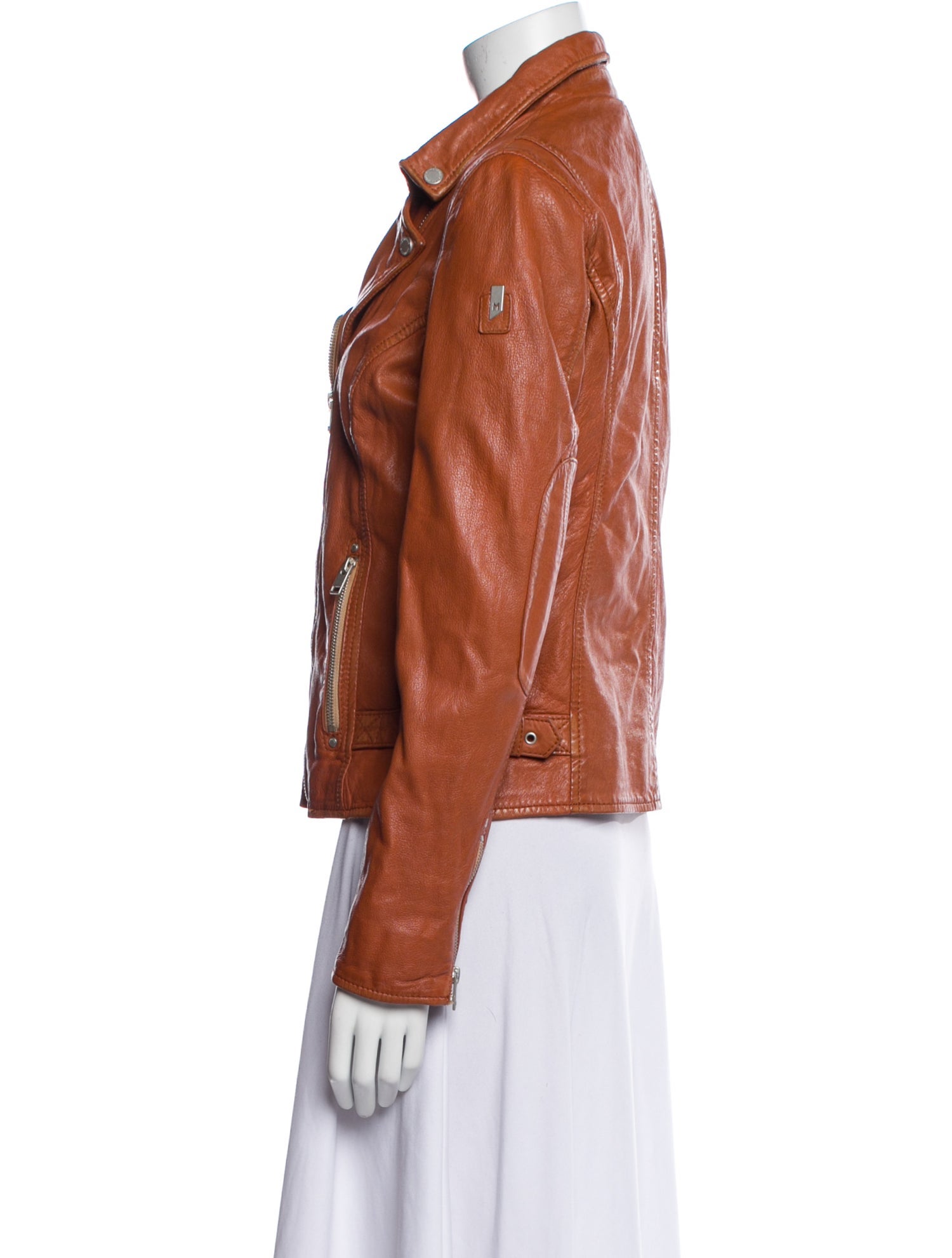 Mauritius Leather Biker Jacket