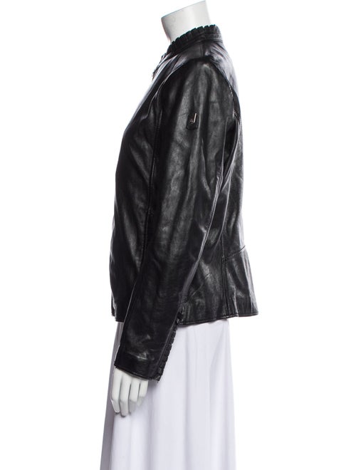 Mauritius Lamb Leather Bomber Jacket