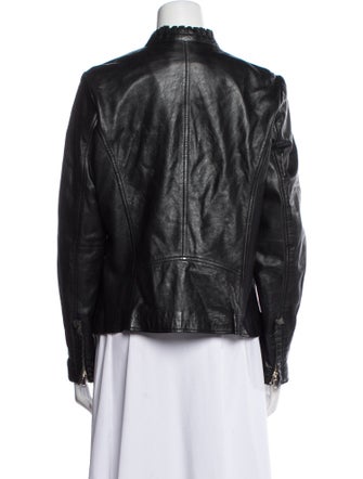 Mauritius Lamb Leather Bomber Jacket