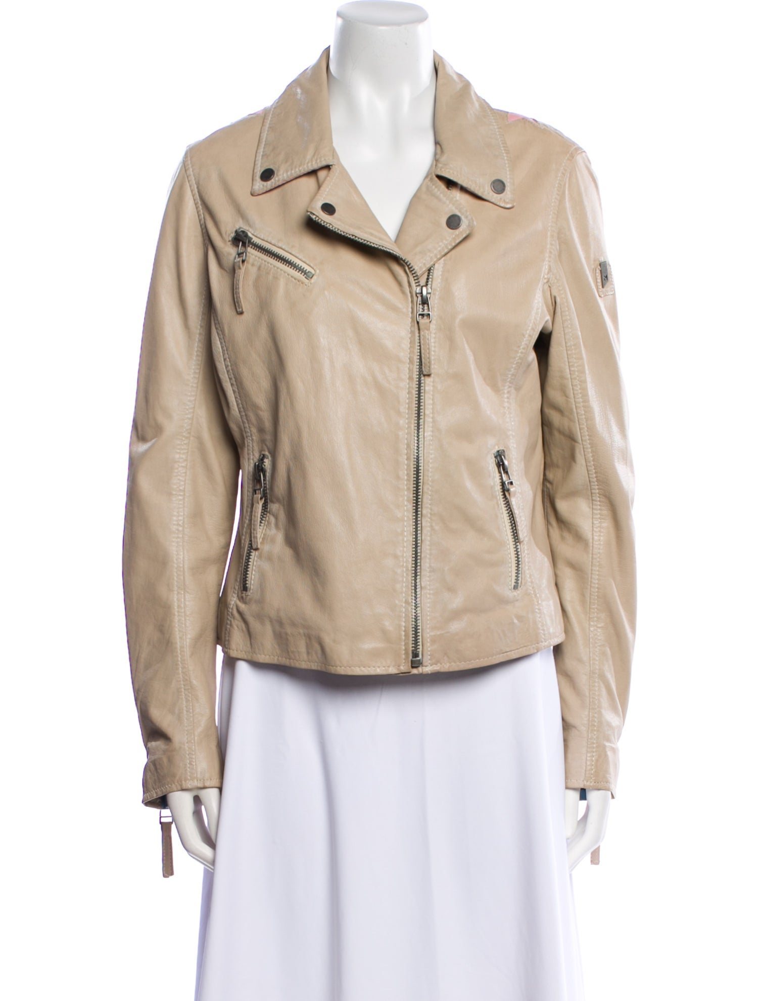 Mauritius Leather Biker Jacket