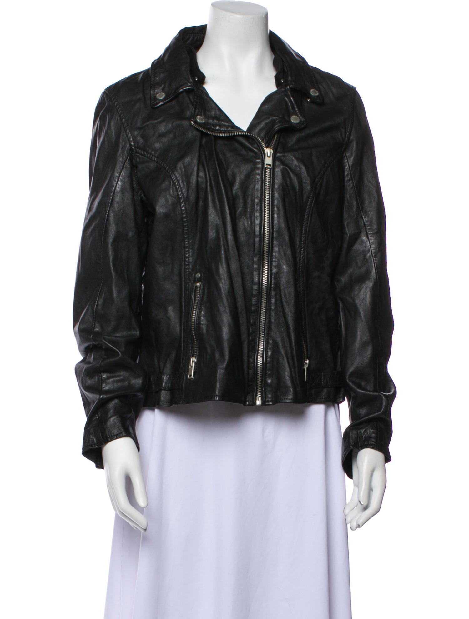 Mauritius Leather Biker Jacket