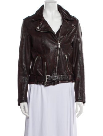 Mauritius Leather Biker Jacket