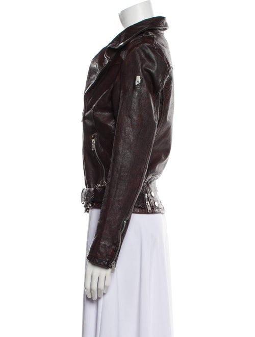 Mauritius Leather Biker Jacket