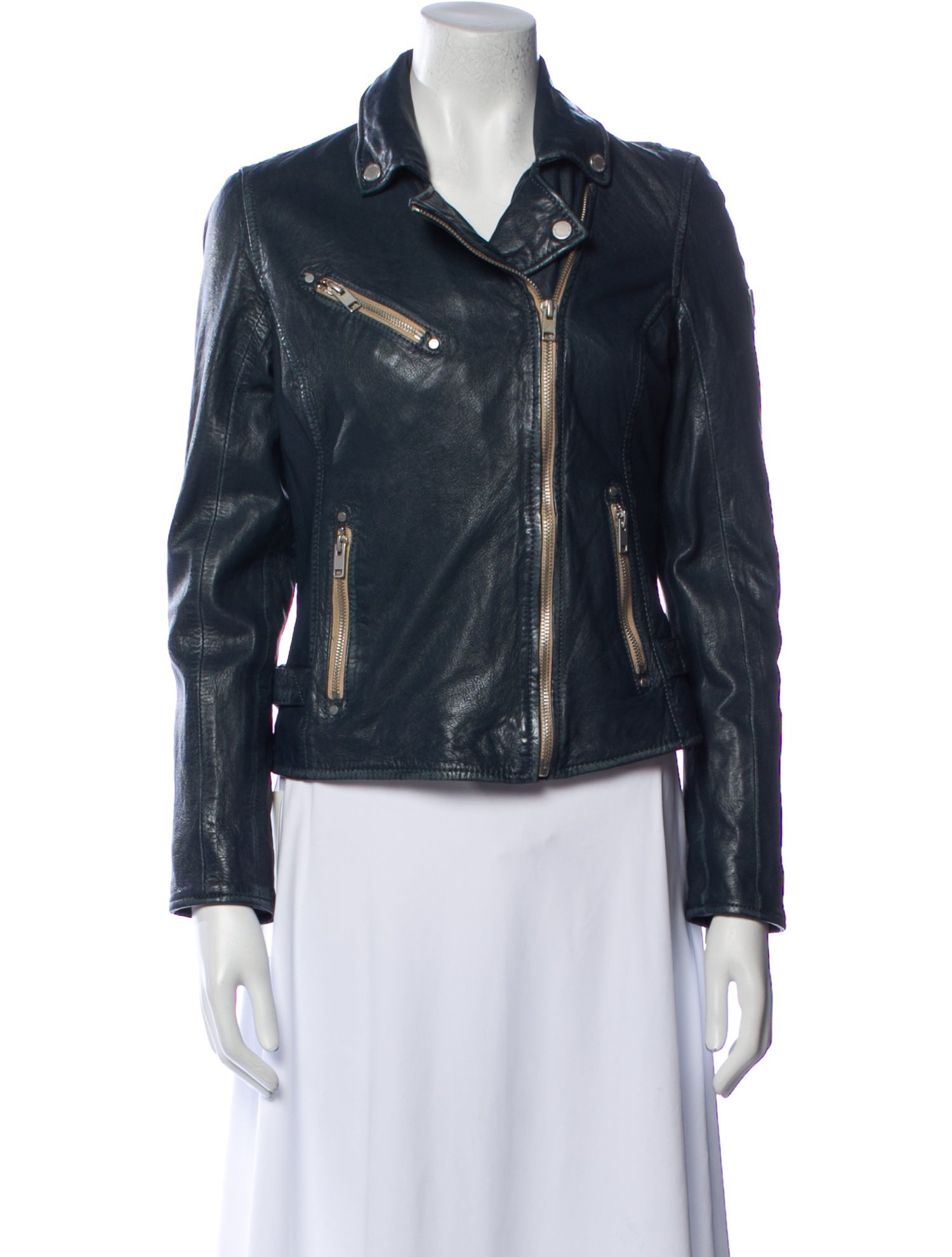 Mauritius Leather Biker Jacket