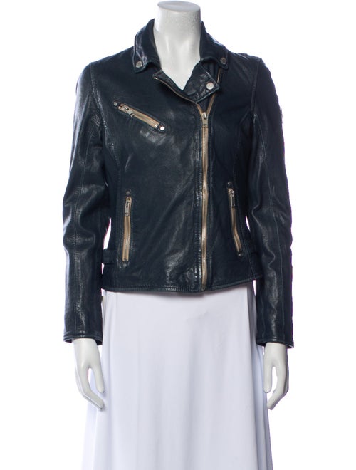 Mauritius Leather Biker Jacket