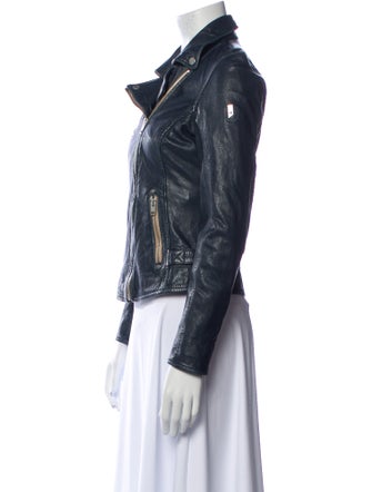 Mauritius Leather Biker Jacket