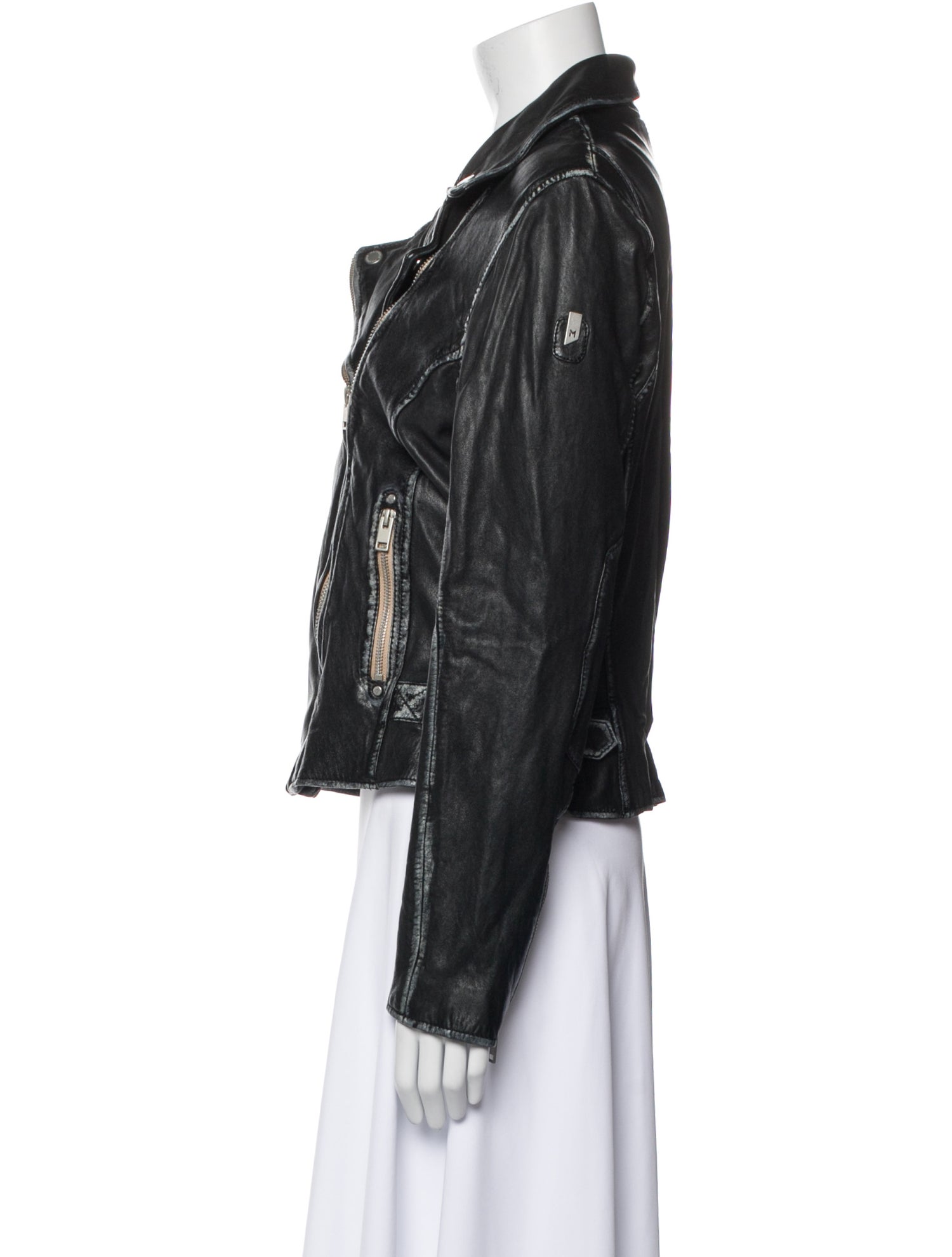 Mauritius Leather Biker Jacket