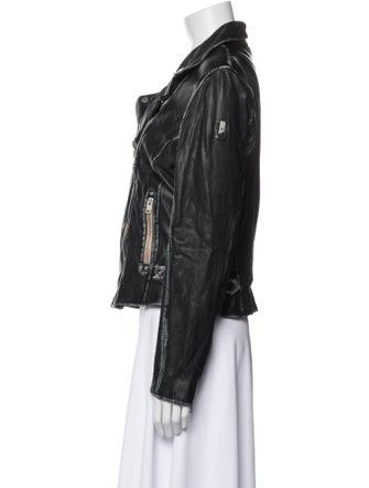 Mauritius Leather Biker Jacket