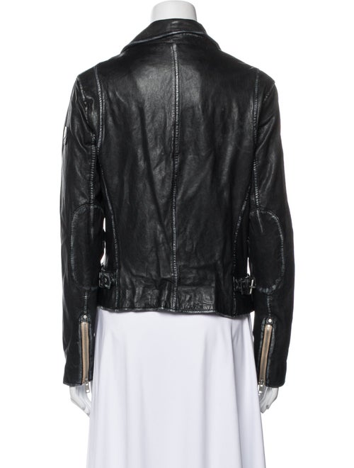 Mauritius Leather Biker Jacket