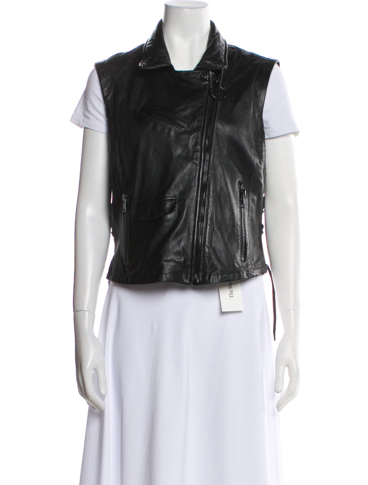 Mauritius Leather Vest w/ Tags