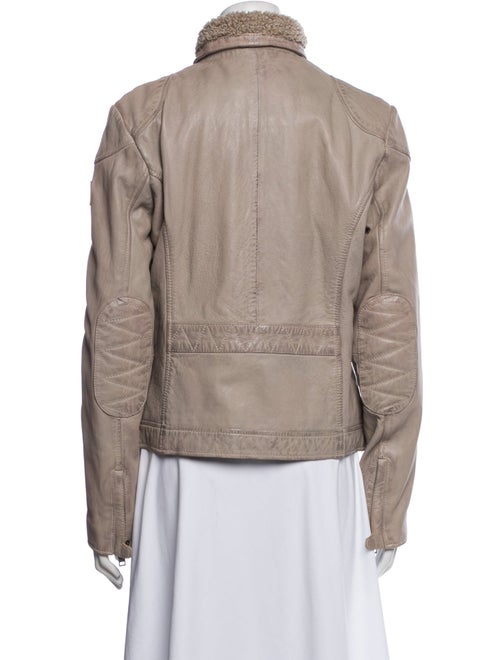 Mauritius Lamb Leather Biker Jacket