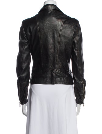 Mauritius Leather Biker Jacket
