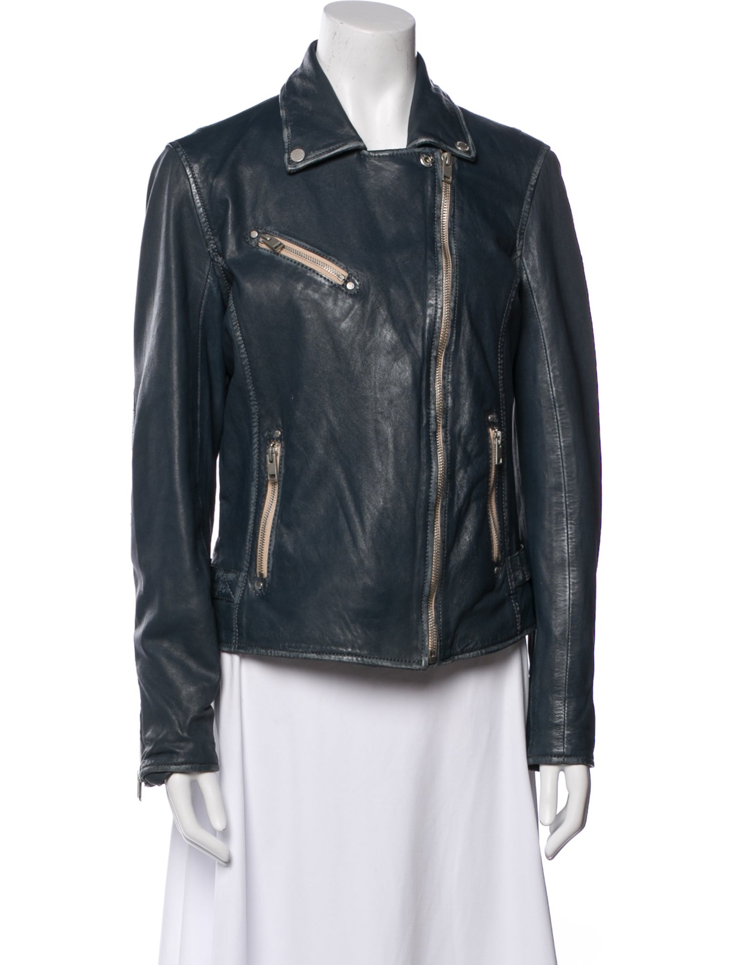 Mauritius Leather Biker Jacket