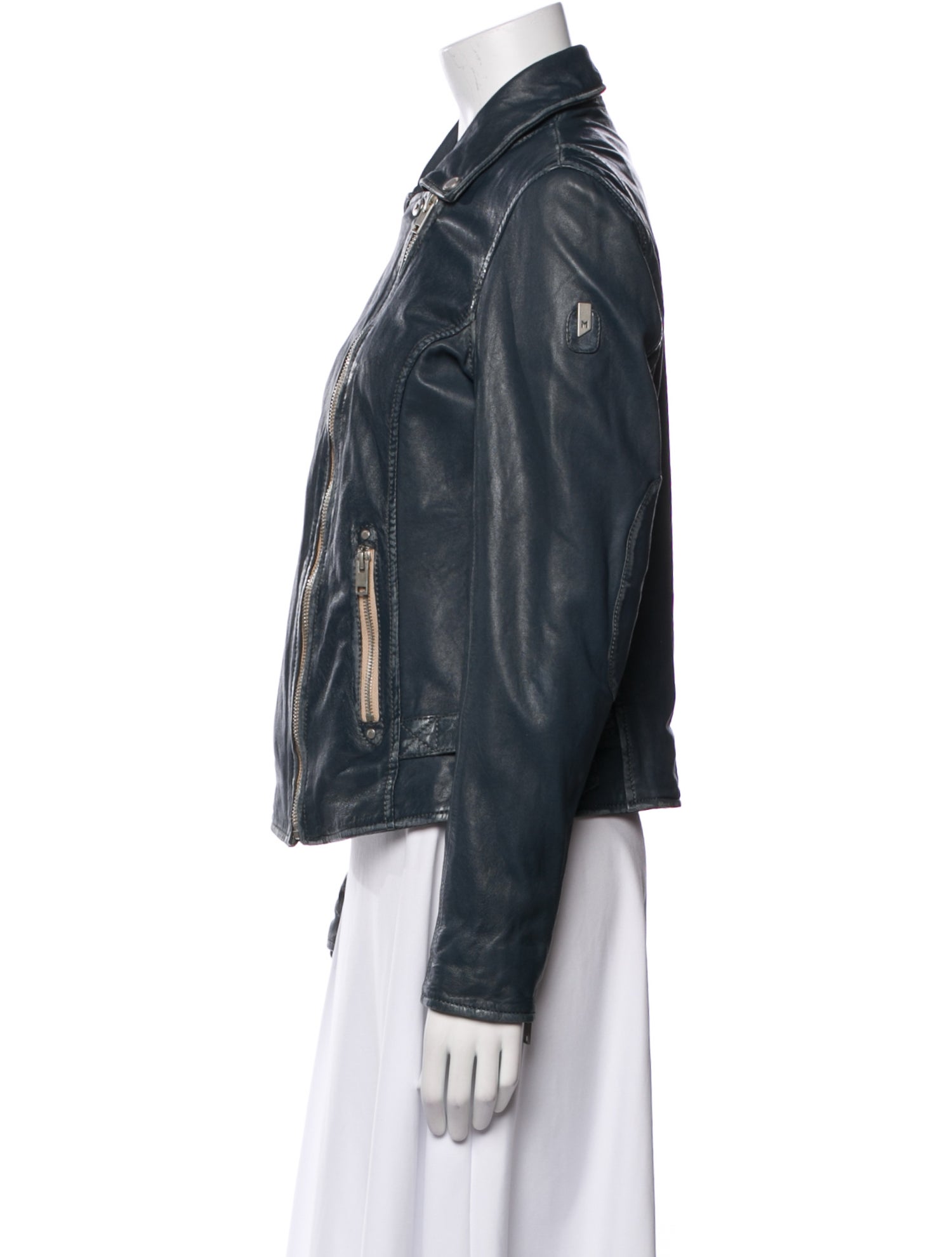 Mauritius Leather Biker Jacket