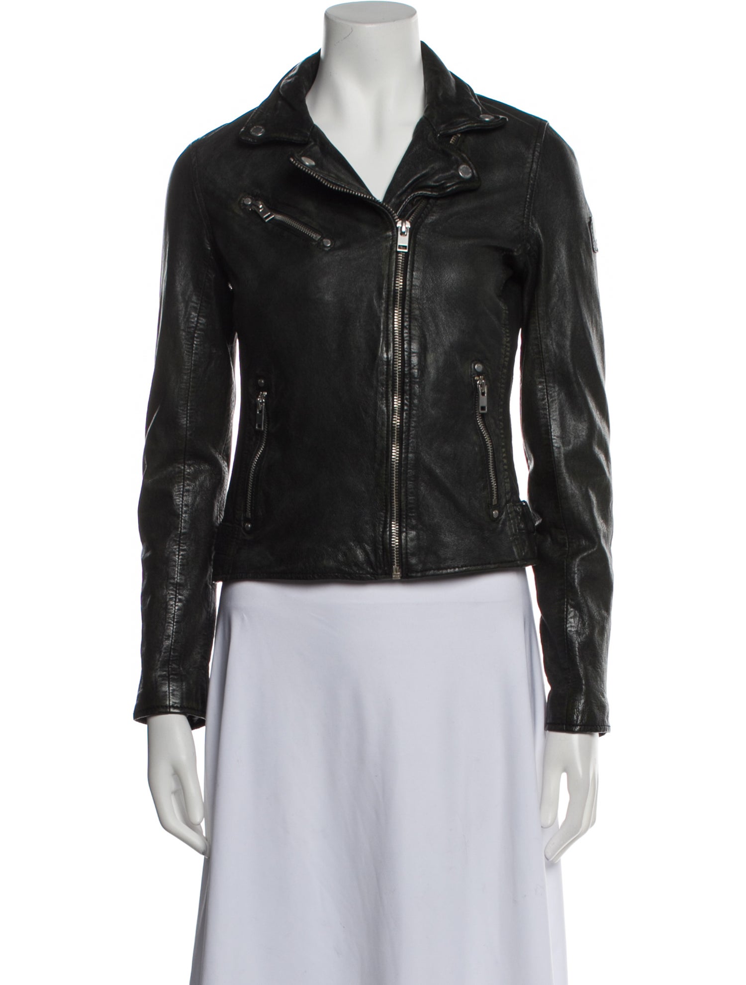 Mauritius Leather Biker Jacket