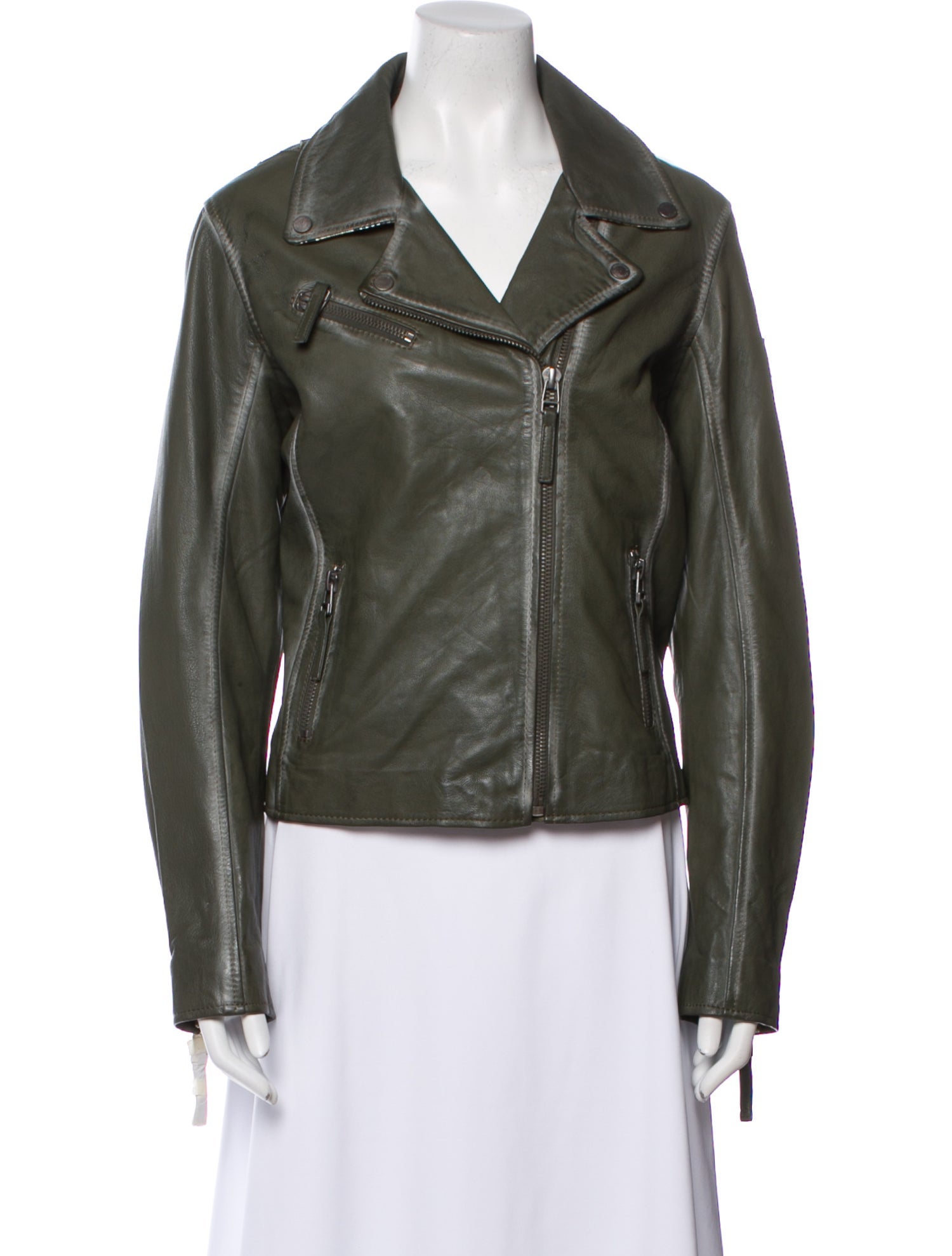 Mauritius Leather Biker Jacket