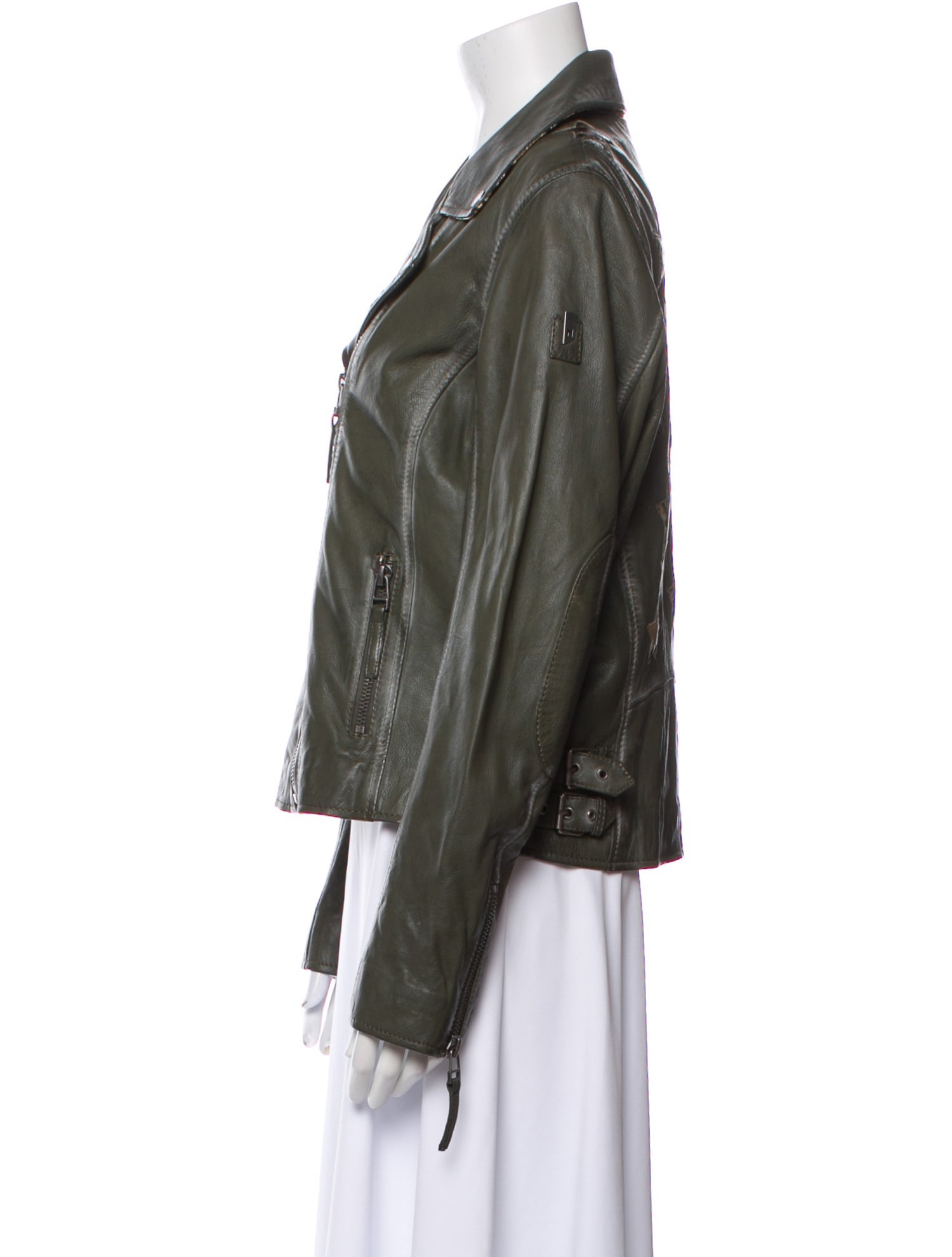Mauritius Leather Biker Jacket