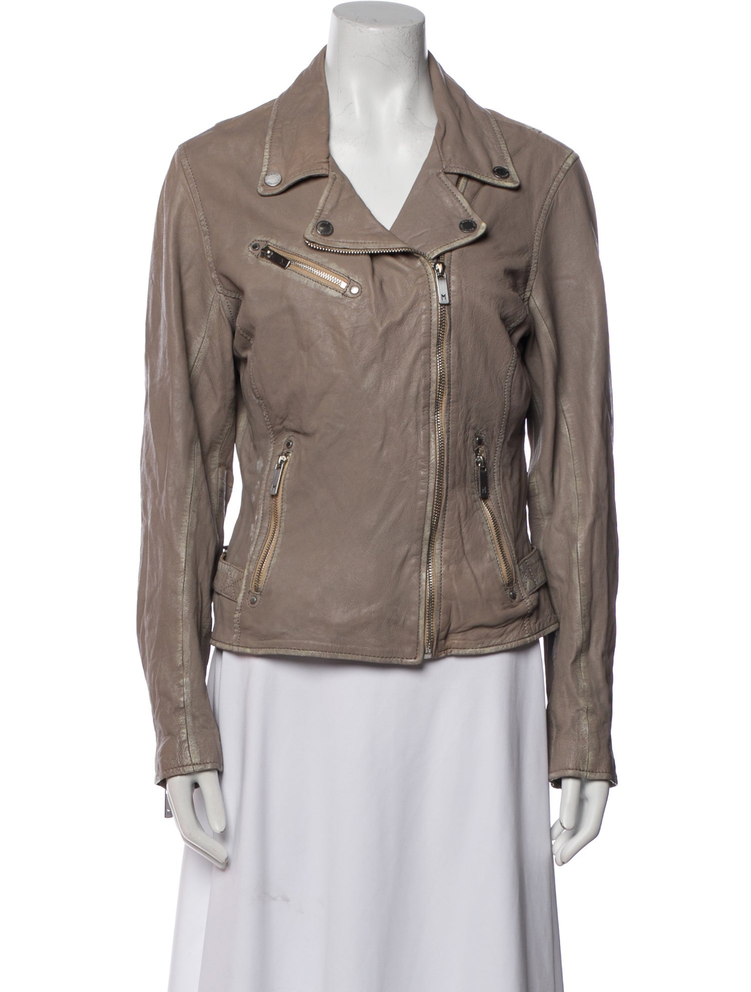 Mauritius Leather Biker Jacket