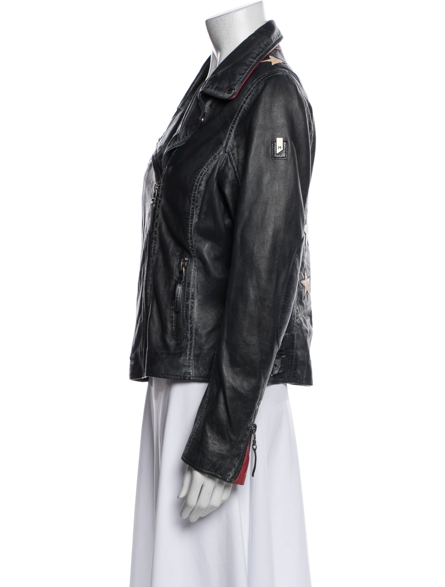 Mauritius Leather Biker Jacket