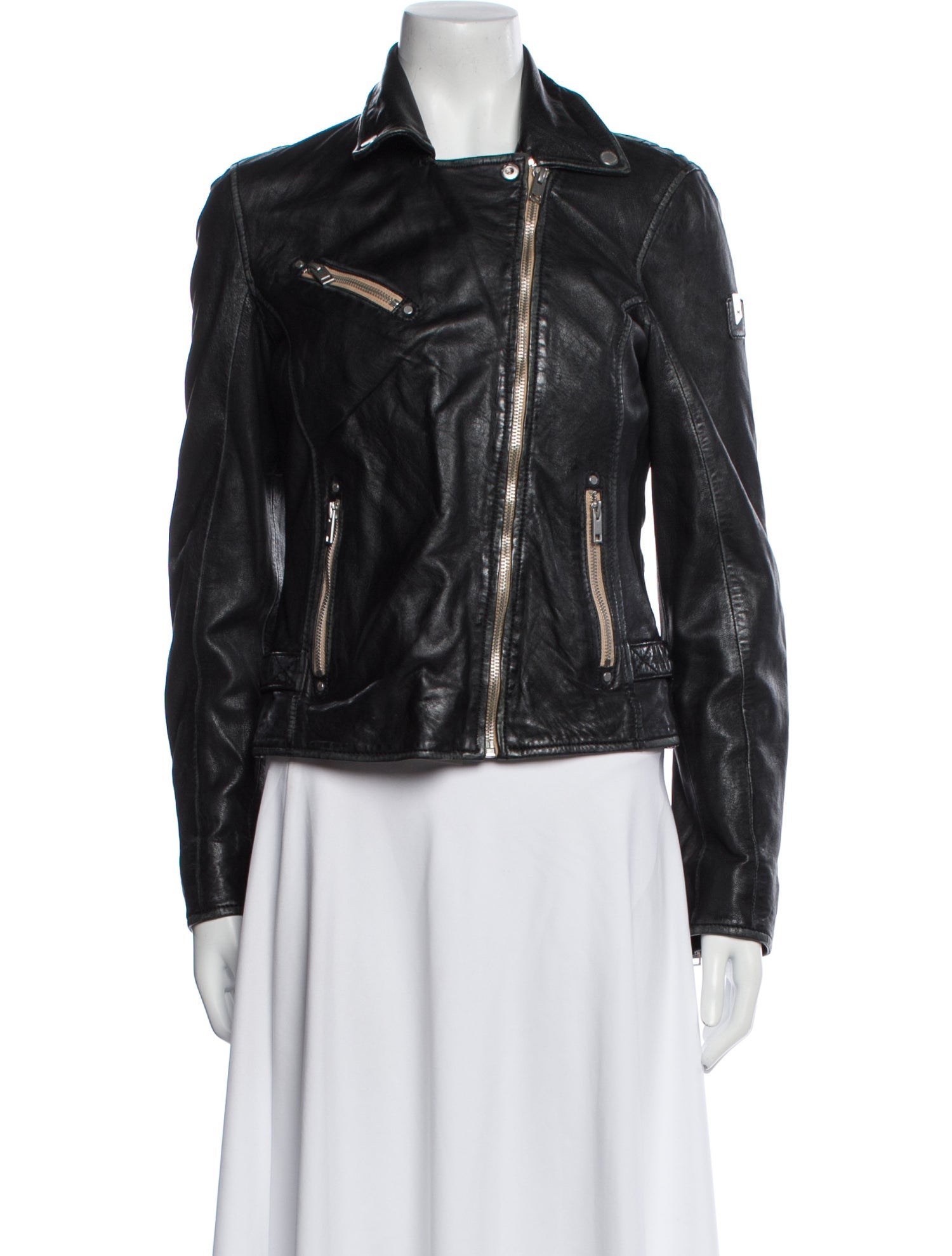 Mauritius Leather Biker Jacket