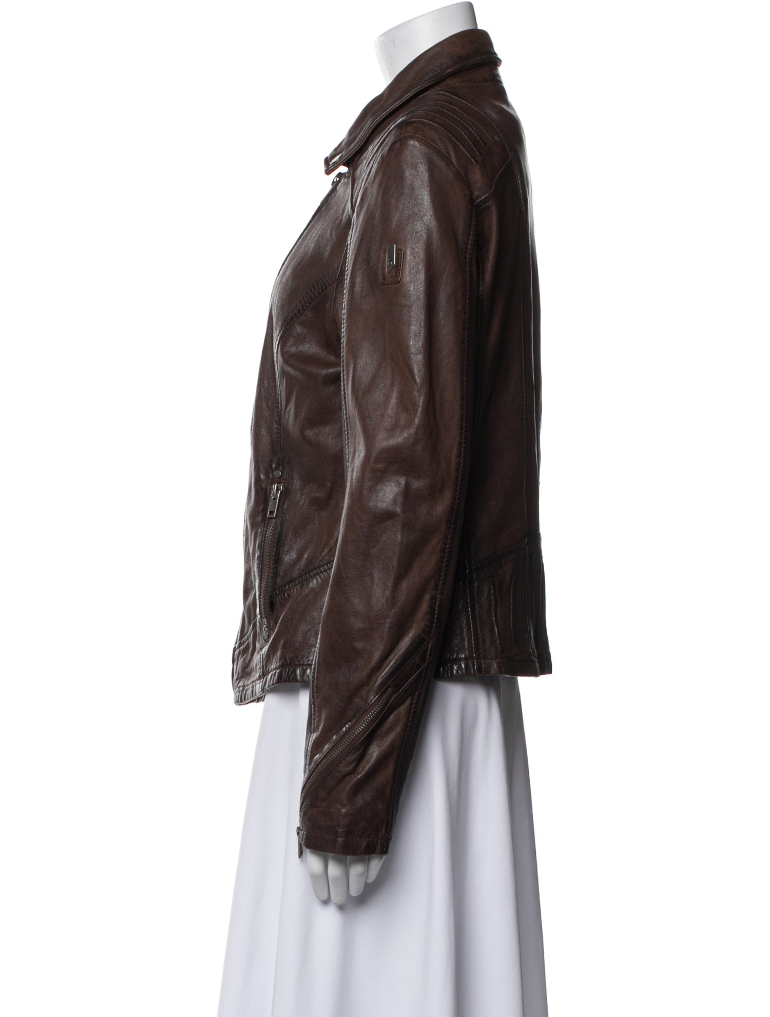 Mauritius Leather Biker Jacket