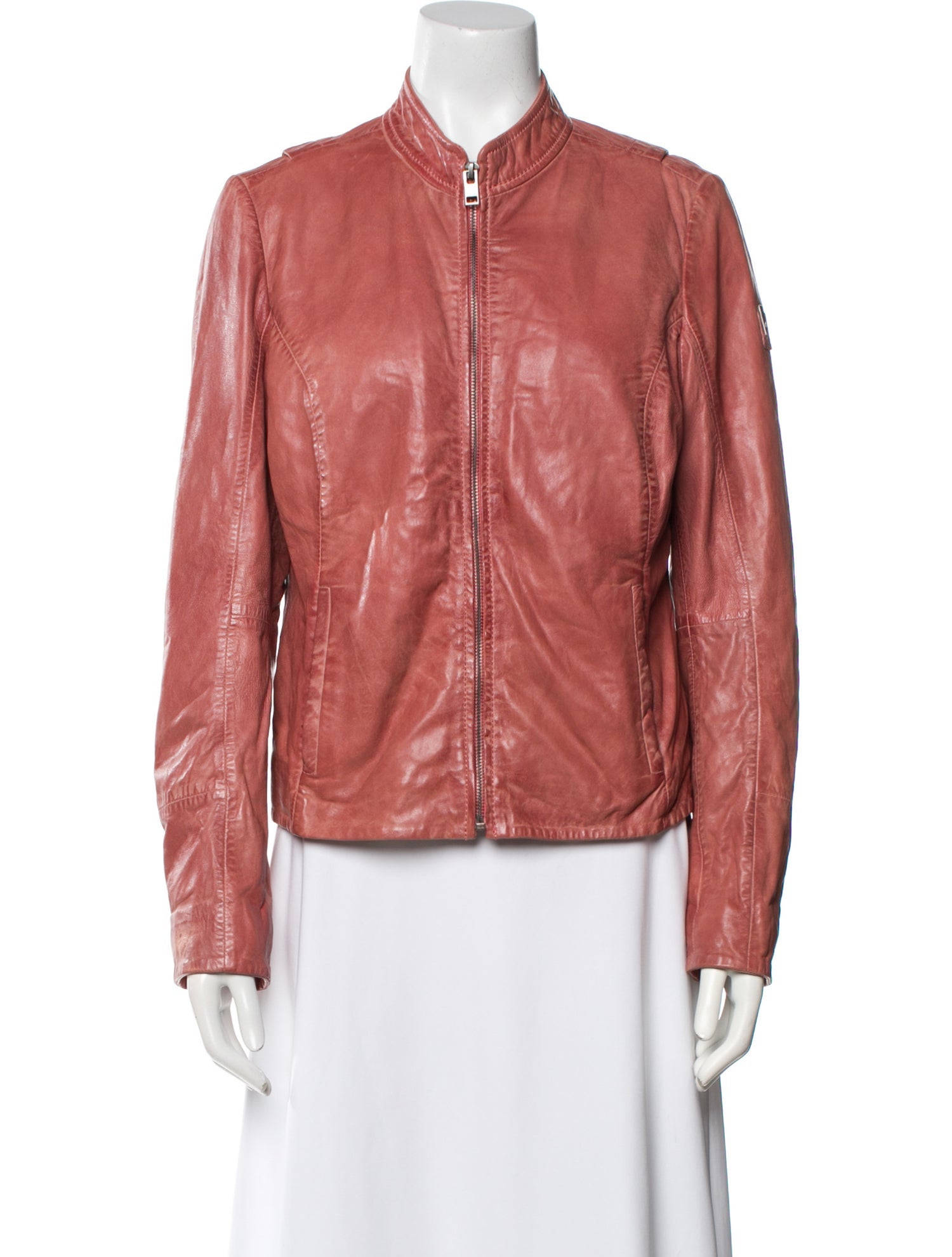 Mauritius Leather Biker Jacket