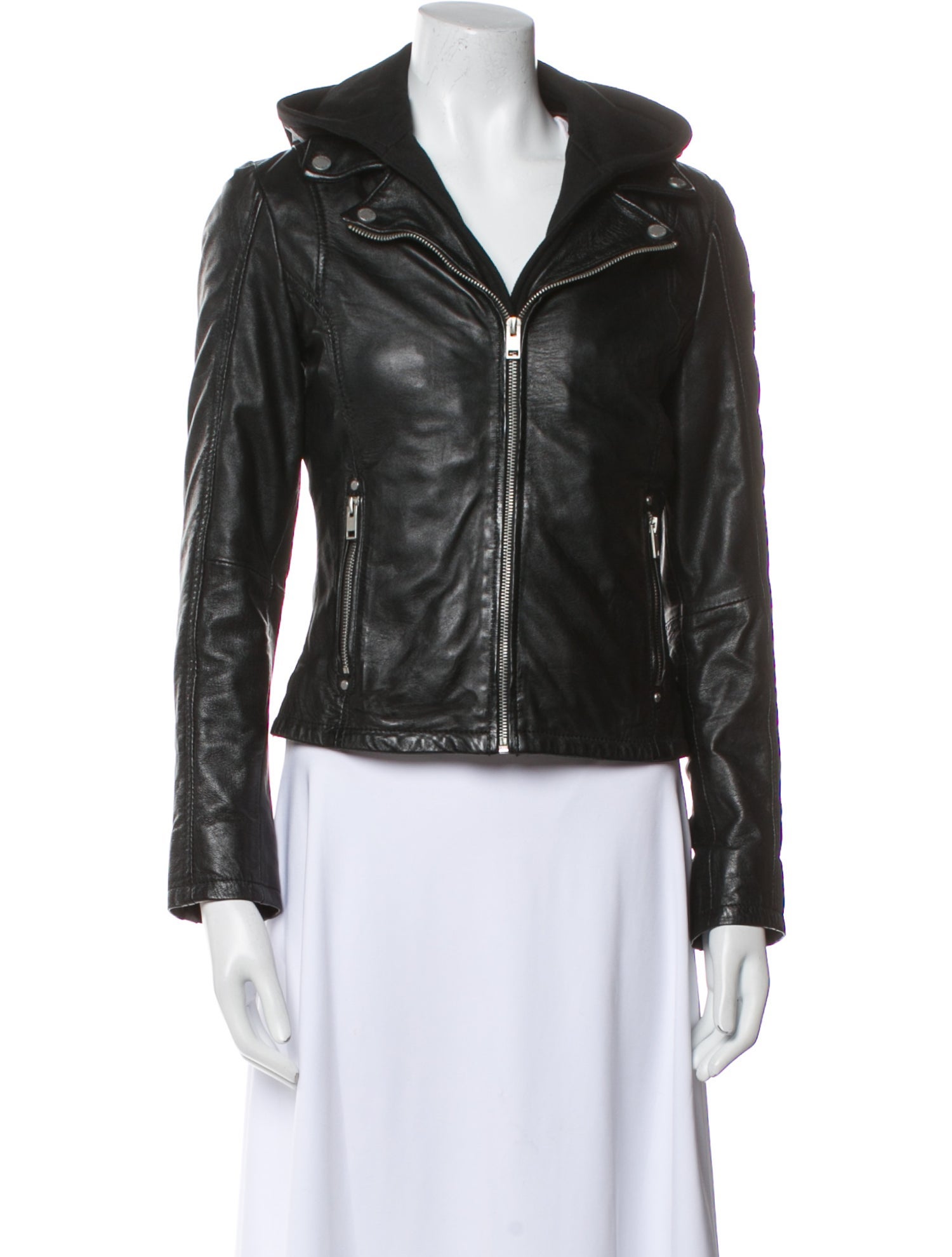 Mauritius Leather Biker Jacket